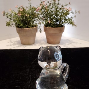 Vintage Princess House Lead Crystal Squirrel Figurine, Squirrel Collectibles, Crystal Decor, Squirrel Giftware, Crystal Squirrel Decoration