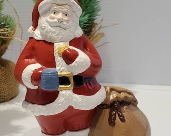 MY Japan Holiday Christmas Decorのヴィンテージ6.5インチ陶器製