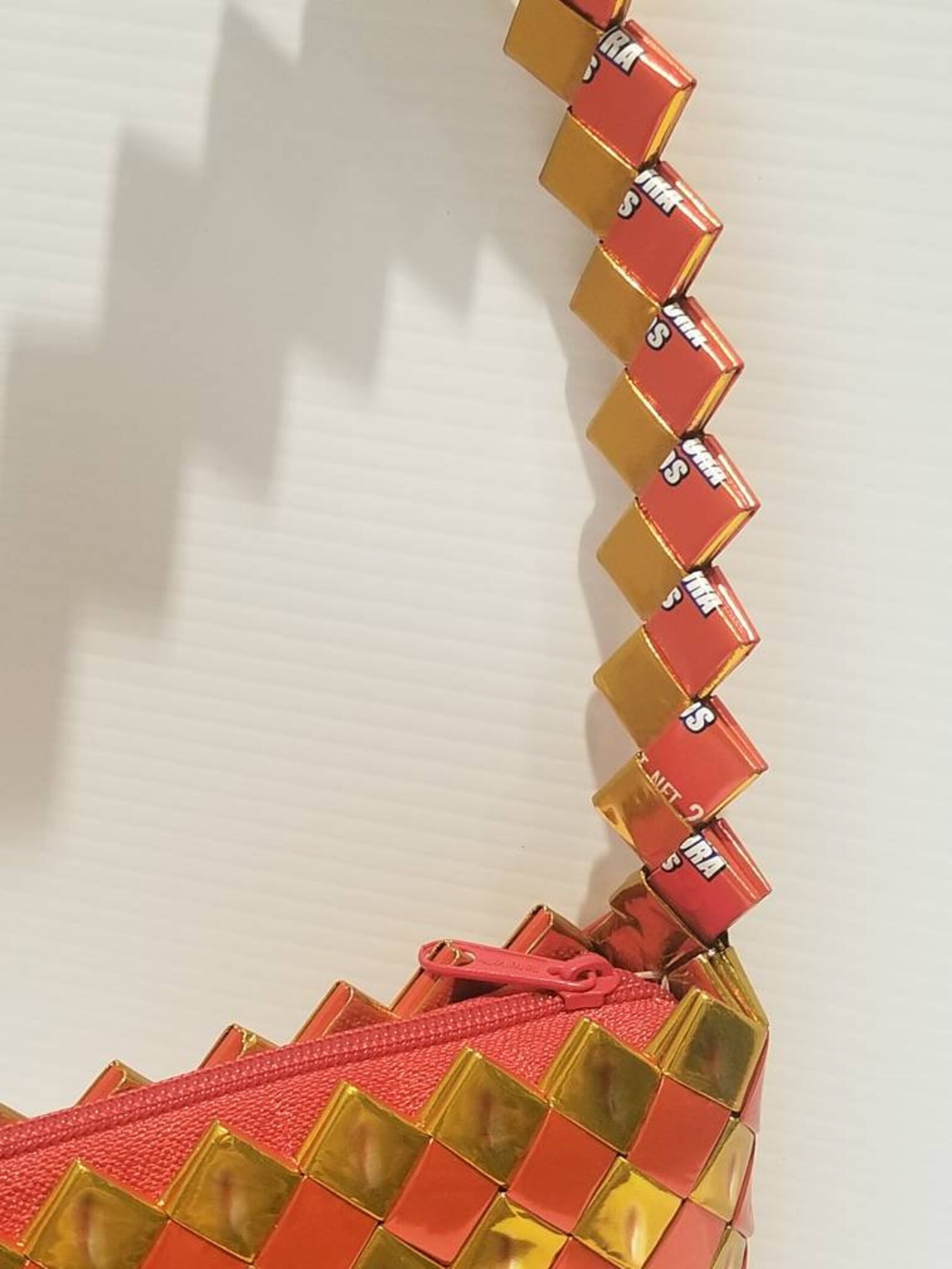 Vintage Chewing Gum Wrapper Purse Handmade Woven Gum Wrapper Etsy