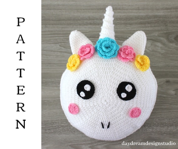unicorn cushion pattern