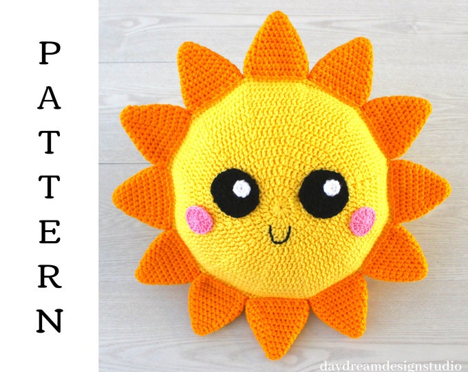 Sunshine Pillow Etsy
