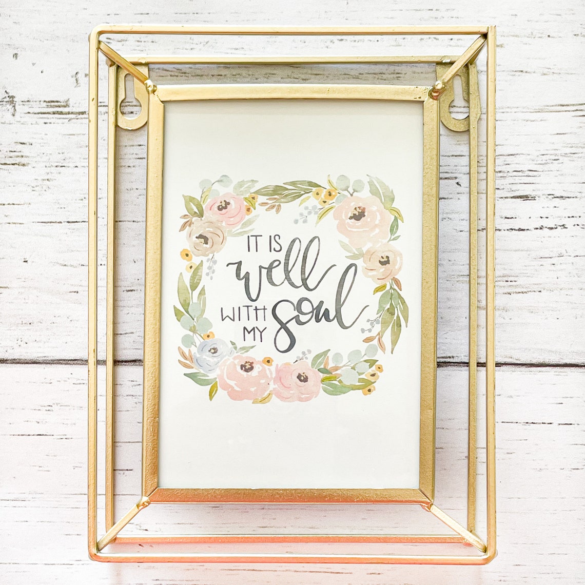 It Is Well With My Soul Print Etsy