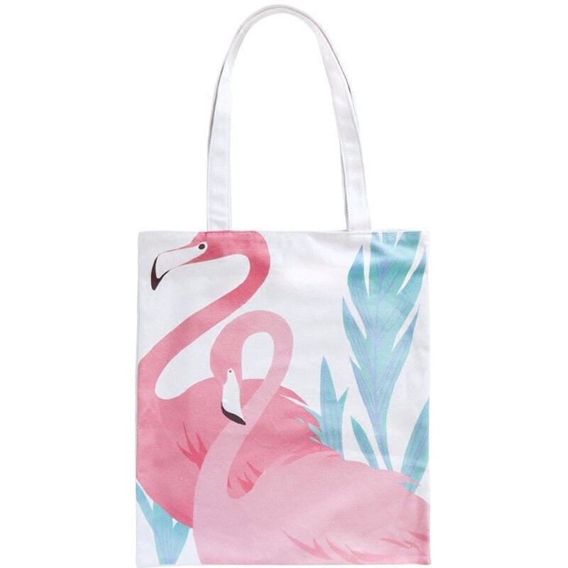 Christmas Gift / Flamingos Tote Bag / Flamingos Canvas Bag / Etsy UK