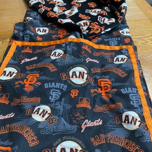 Giants stadium print pillow blanket