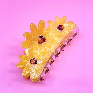 Flower Claw Clip | Trendy Claw Clip | Romantic Hair Claw | Hair Clamp for women | Rose Hair Claw