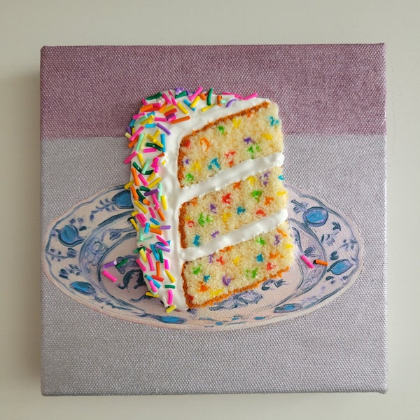 Funfetti embroidery painting *made to order*