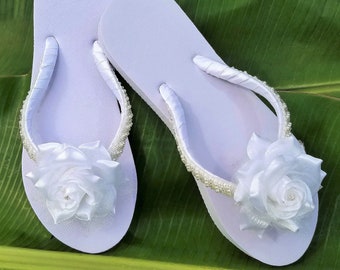 Bridal Flip Flops - Etsy