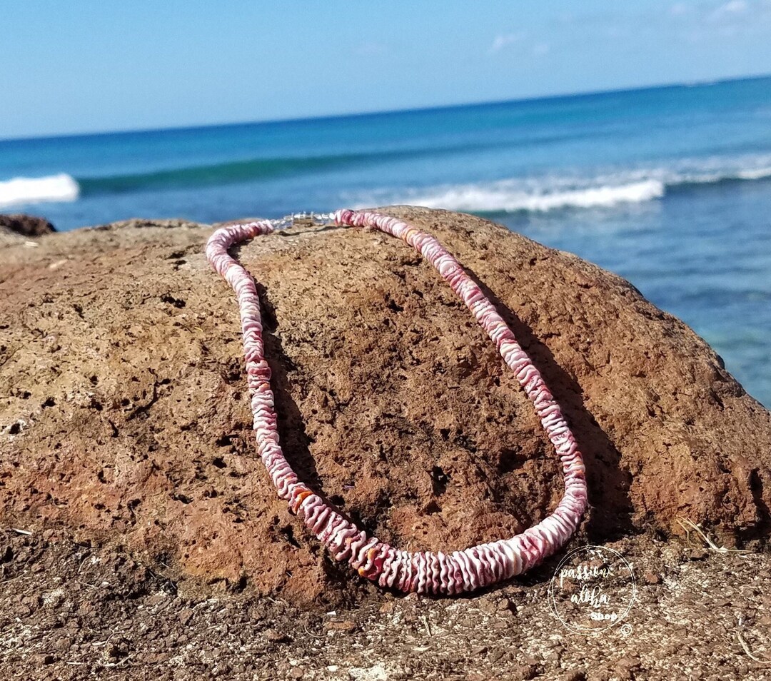 Seashell Necklace, Hawaiian Jewelry, Surfer Necklace, Seashell Jewelry