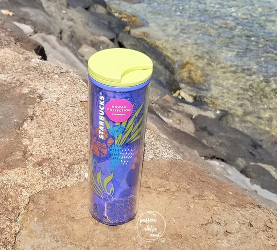 Starbucks Hawaii Collection Exclusive Sea Turtle Tumbler, 16 Oz Blue  Plastic Cup, Reusable Travel Mug Hawaii Souvenir, Ocean Theme, Cold Cup -  Etsy Israel