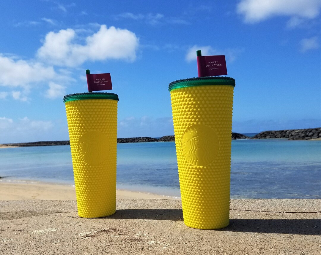 Starbucks Hawaii Collection Exclusive Pineapple Studded Tumbler Cold