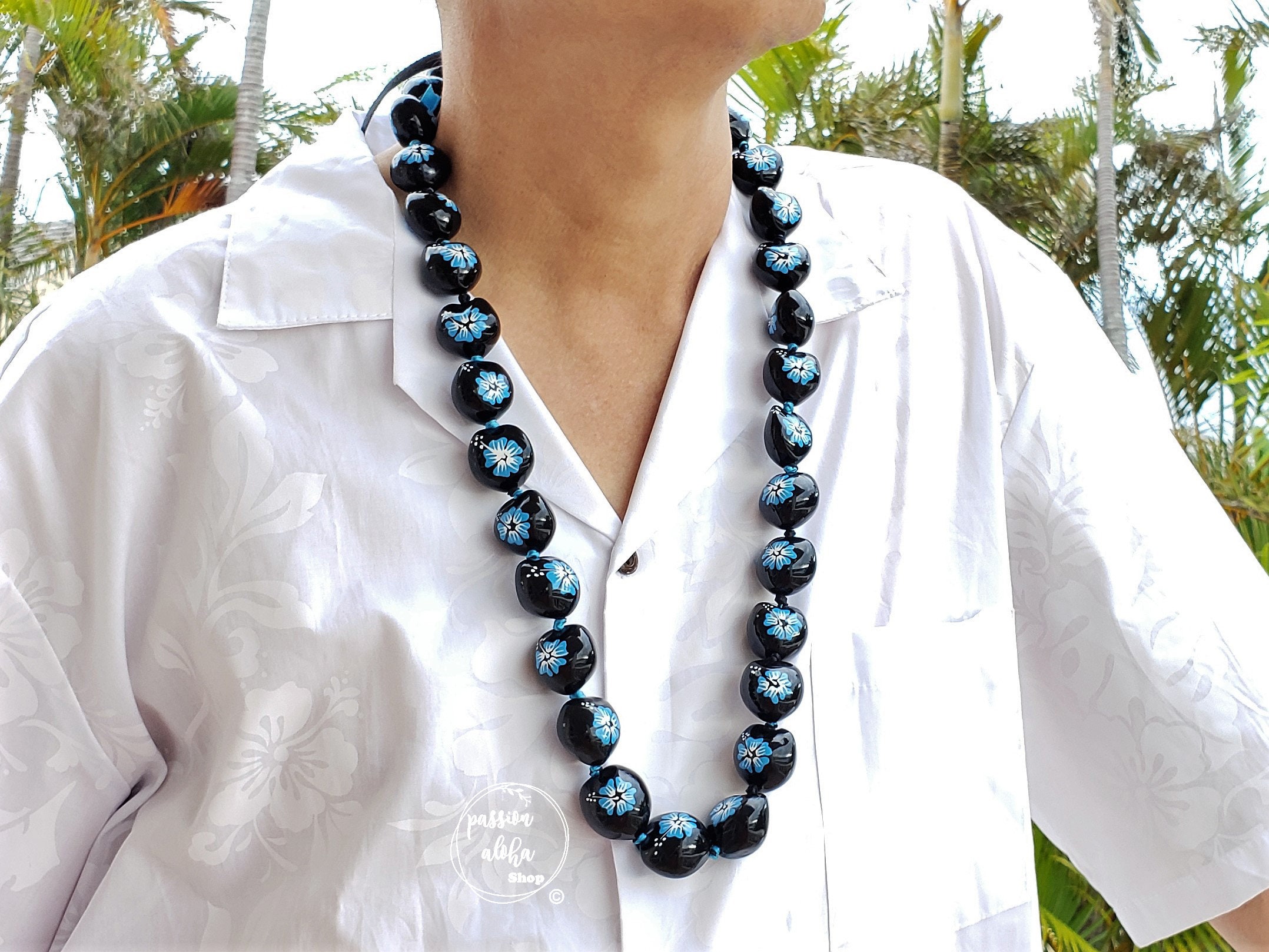 Hawaiian Kukui Nut Necklace