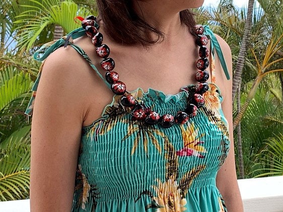 Collier Hawaïen Aux Couleurs De L'Allemagne - Accessoire Festif Déguisement