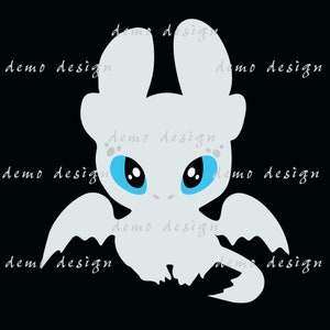 Light Fury Svg, Light Fury gezicht Svg, Train Your Dragon 3, Female Dragon, Eps, Dxf, Vector Cricut, HTTYD 3 svg, Light Fury, Shirt Design