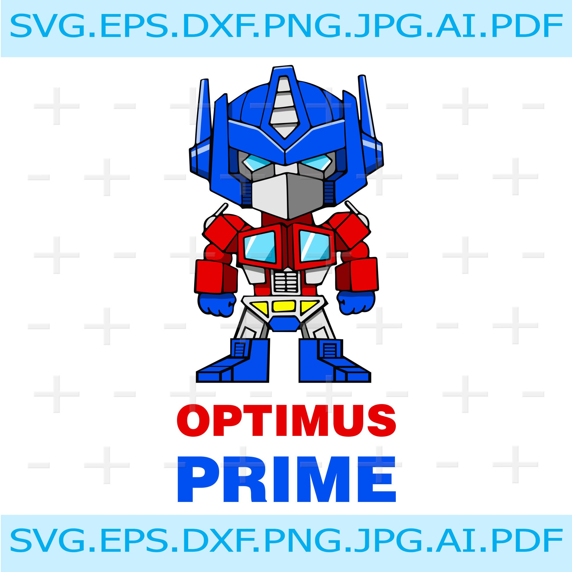 Optimus Prime Svg Optimus Prime Vector Optimus Prime Face Etsy