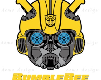 bumblebee svg, bumblebee vector, bumblebee face, bumblebee, clipart,transformers,superhero, robot vector