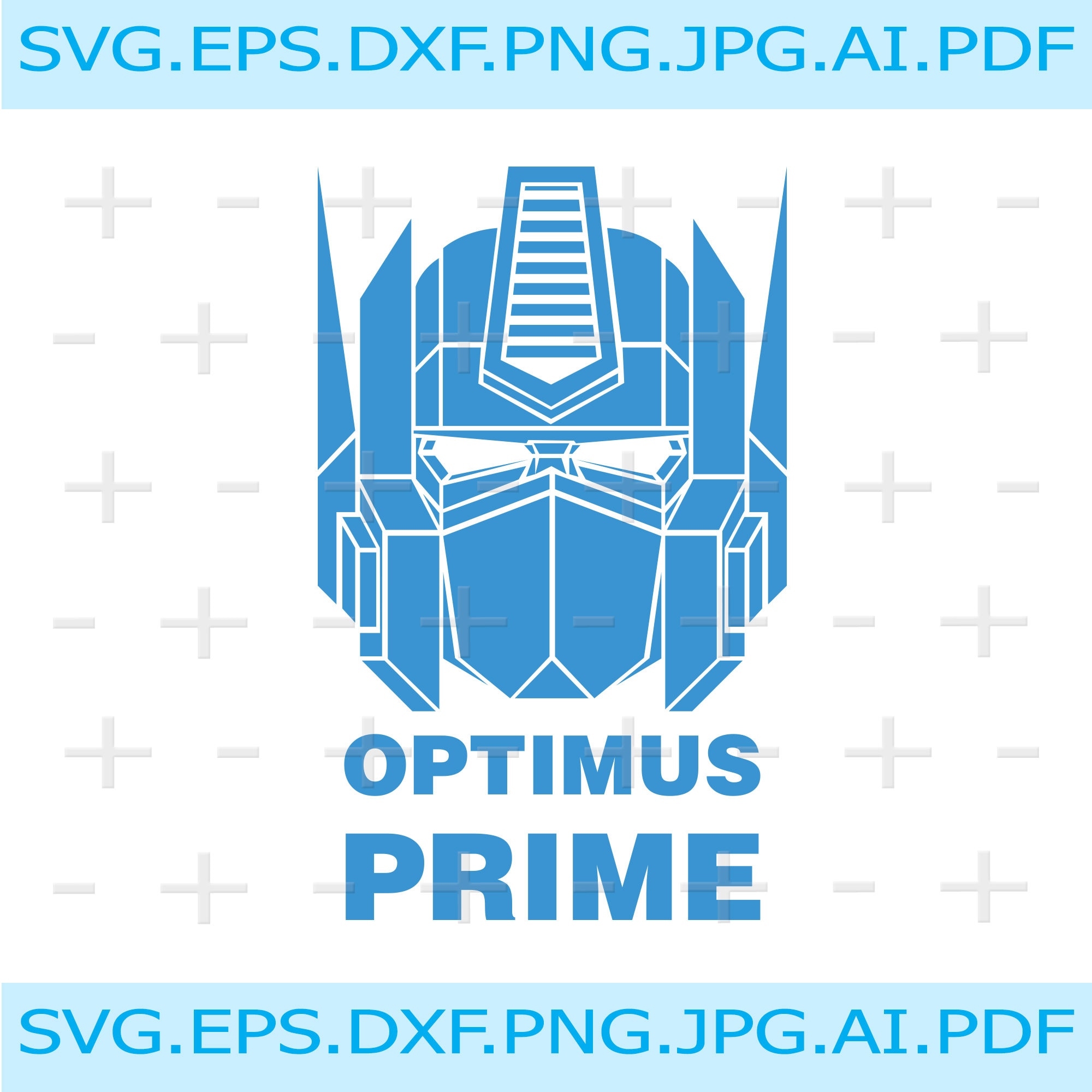 optimus prime face logo