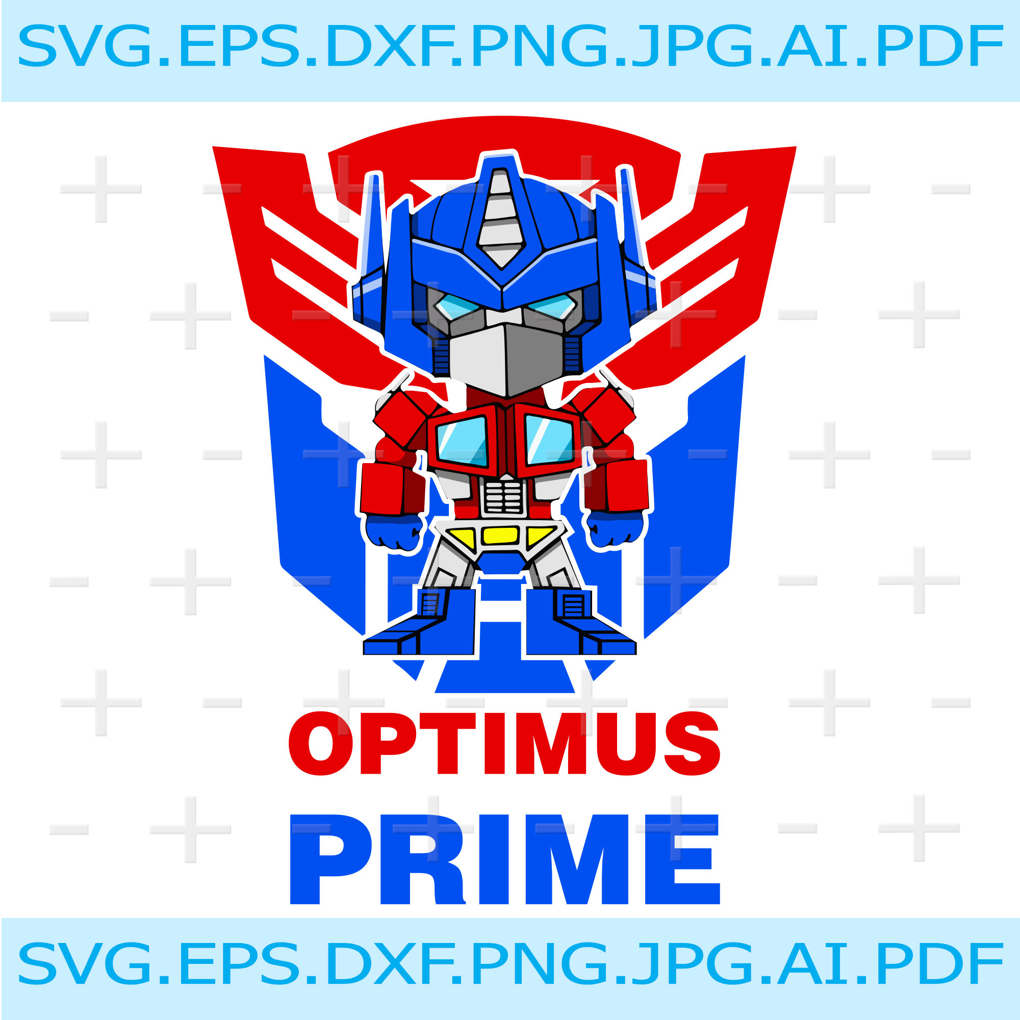 Optimus Prime Svg Optimus Prime Vector Optimus Prime Face Etsy