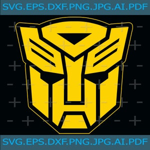 Transformers logo svg, transformers logo, autobot logo svg, robot vector, transformers clipart