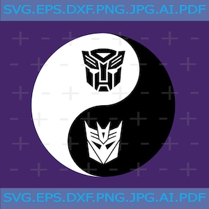 Autobot and Decepticon svg Transformers svg, Transformers logo, optimus prime svg, megatron svg, robot vector, transformers clipart