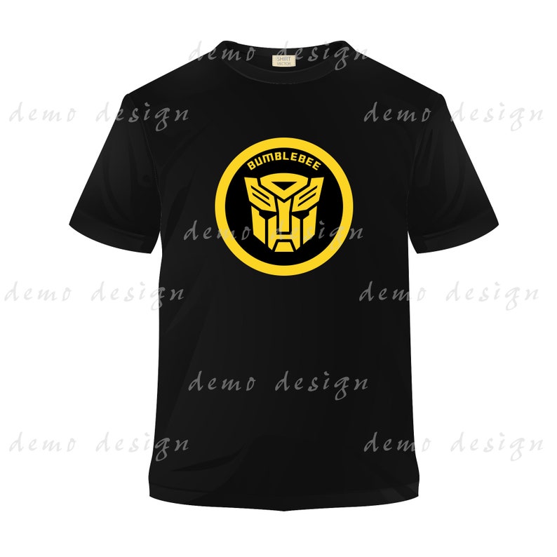 Bumblebee Transformer Robot Vector Clipart (digital Files) - Etsy