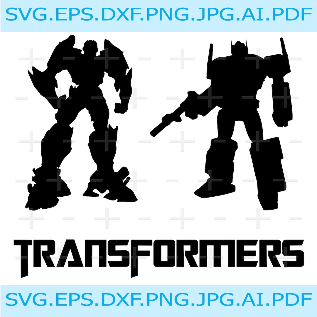 Transformers Svg, Transformers Silhouette, Bumblebee Svg, Optimus Prime