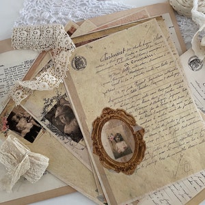 Digital Download - Vintage Ephemera little girls to download and print Digital Download