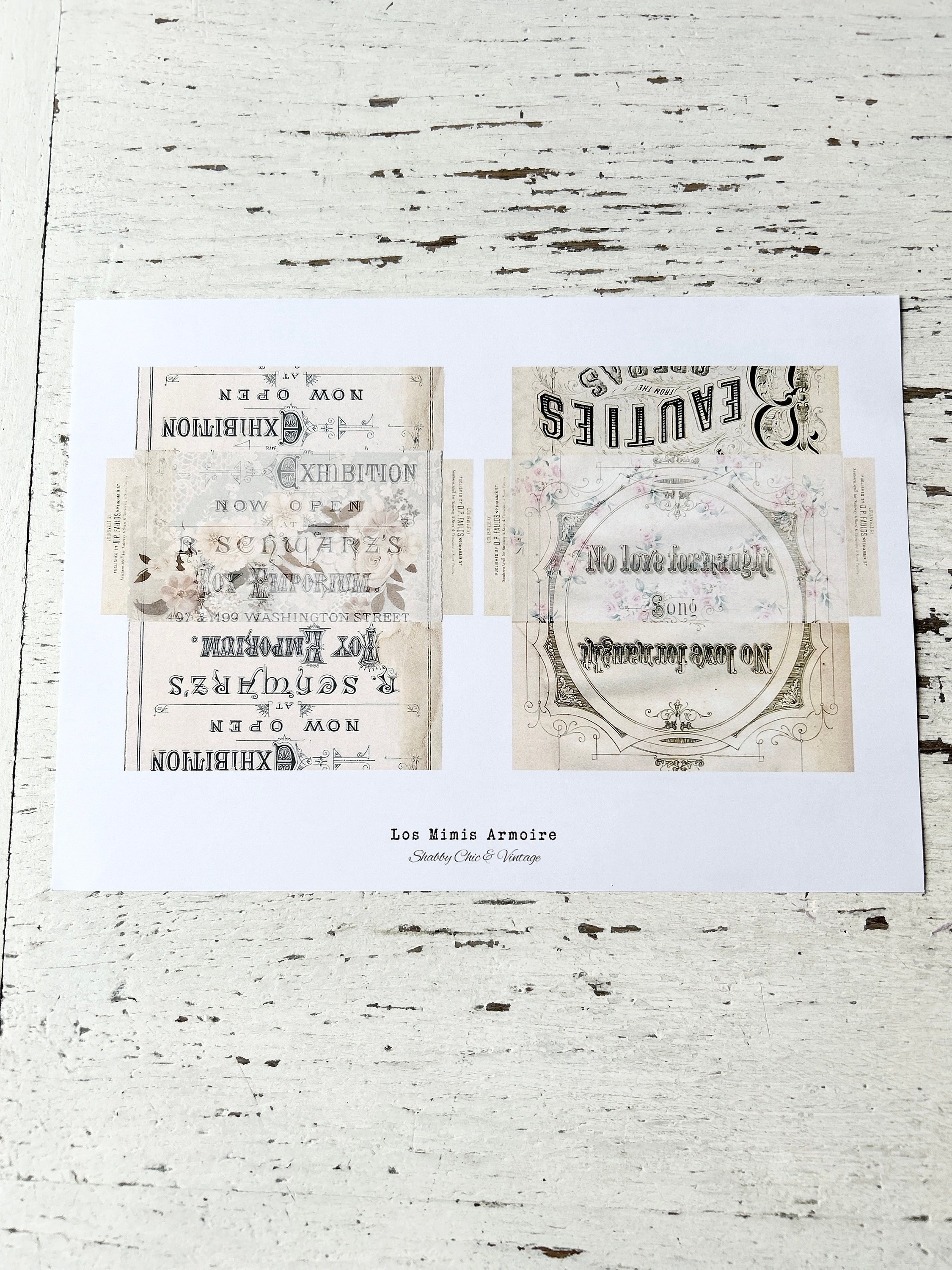 French Envelope Layout Vintage French Envelopes- Digital Download -printable - Etsy