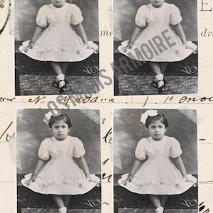 Little girl Normita.Digital - printable