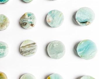 Amazonite Round Crystal Phone Stand