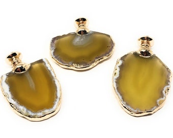 Green Agate Popout Knob