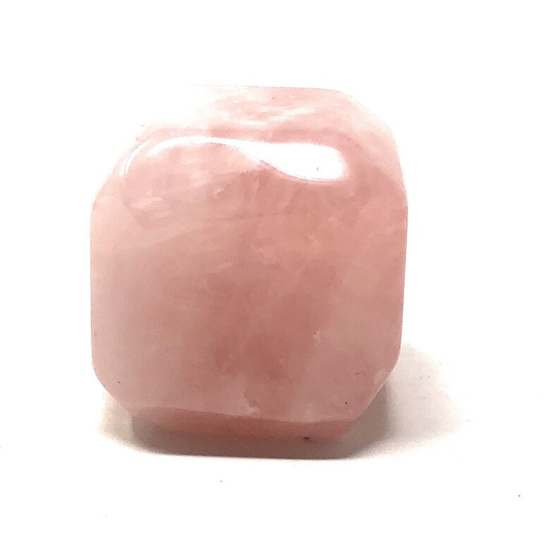 Rose Quartz Square Knob Pink Quartz Knob Knob Etsy