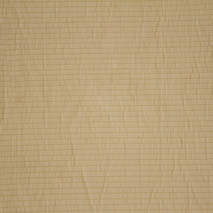 Discount Fabric JACQUARD Cream & Gold Stripe Drapery