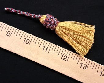 3" Tassel in Yellow Gold