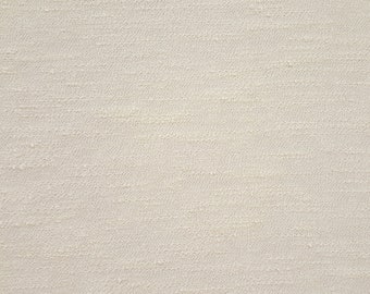 Cream Open Weave Drapery Fabric - By the Yard
