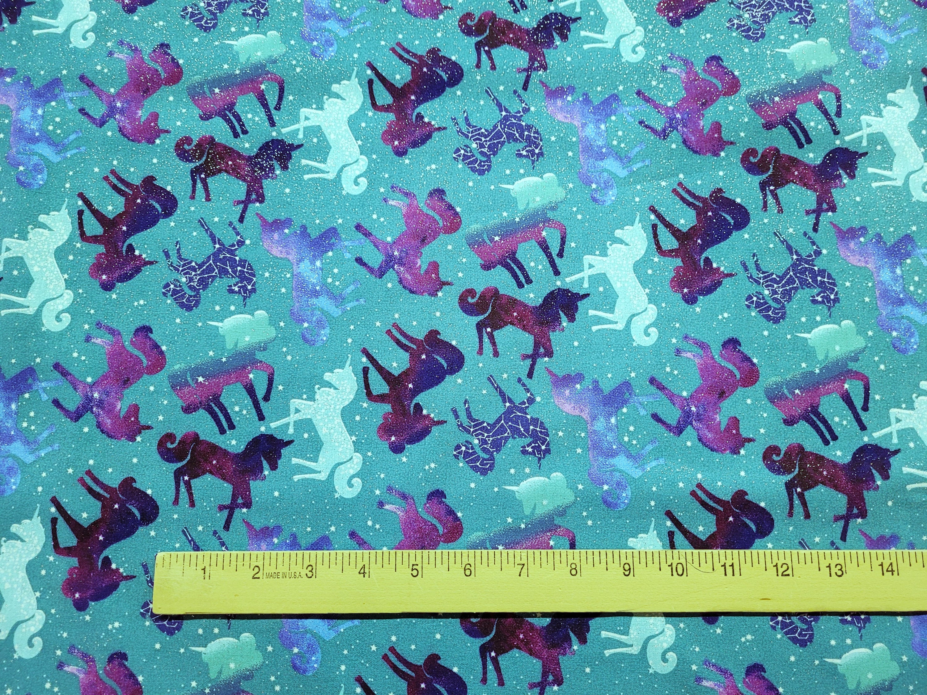 Starlight Glitter Prints 100% Cotton Fabric - by the Yard - Etsy