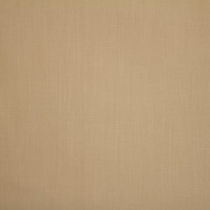 May include: A close-up of a plain, light brown fabric with a subtle woven texture.
