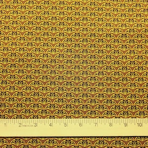 Feathers & Fancy Scroll Print 100% Cotton Fabric - By The Yard