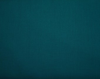 Teal 100% Cotton Harvest Broadcloth - By The Yard