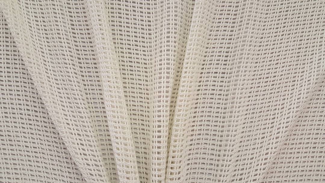 Discount Fabric OPEN WEAVE DRAPERY Cream Crocheted by the Yard Etsy