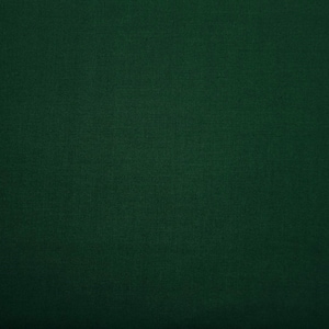 May include: A solid dark green fabric with a subtle texture.