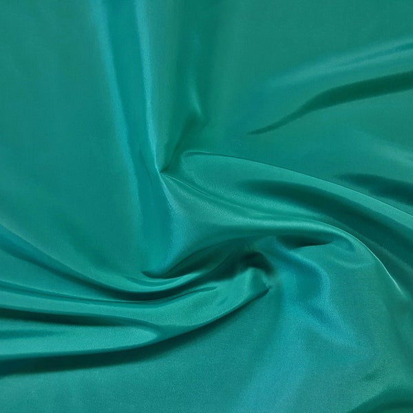 Aqua Green Two Tone Taffeta - By The Yard