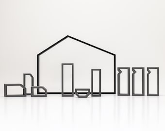 Modern Nativity Set | Christmas Manger Scene | Minimalist Holiday Decor