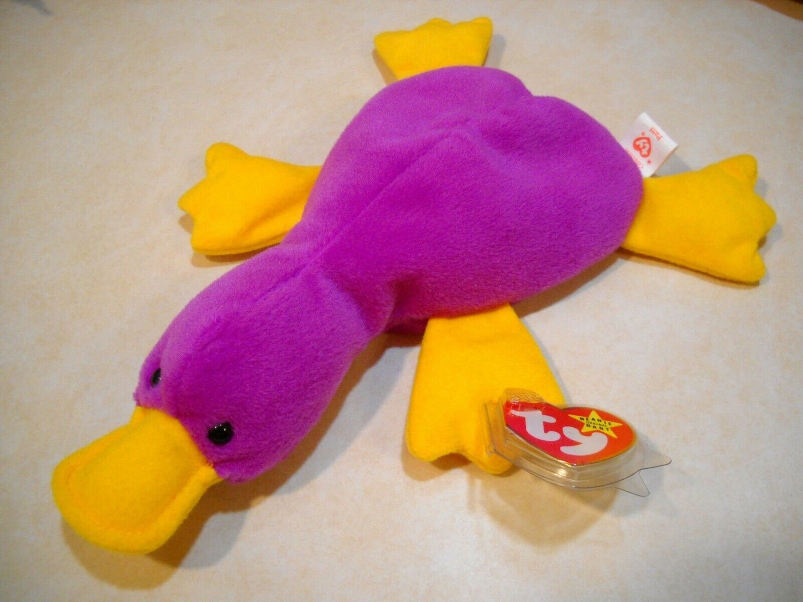 Patti the Platypus Ty Beanie Baby Multiple RARE Tag Errors - Etsy