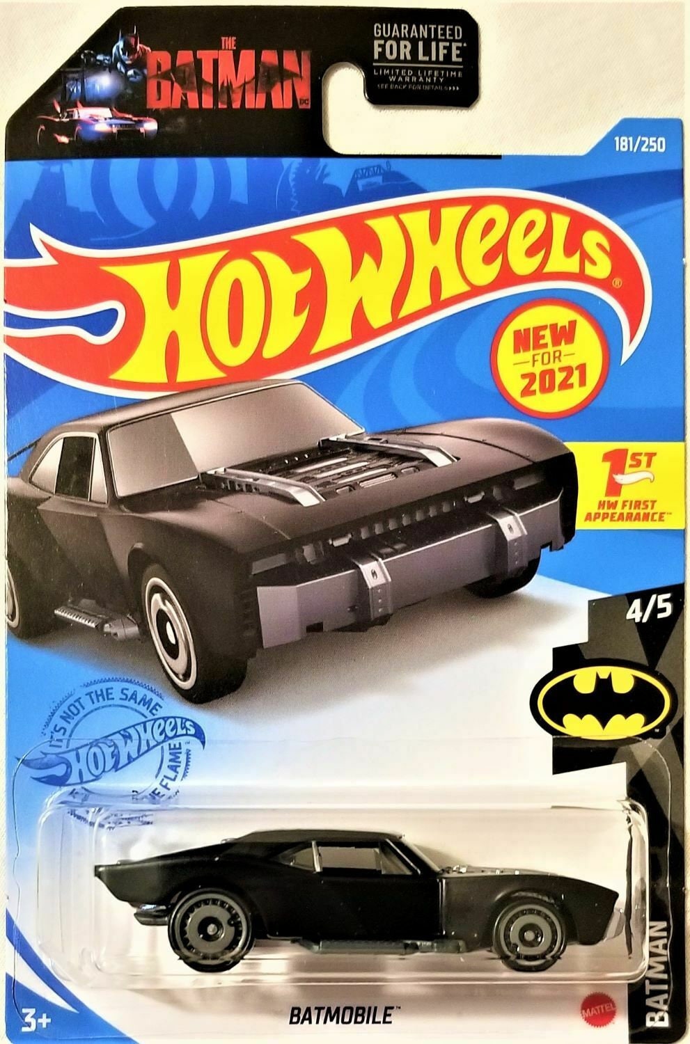 Hot Wheels BatMobile 1st Appearance New 2021 4/5 | Etsy