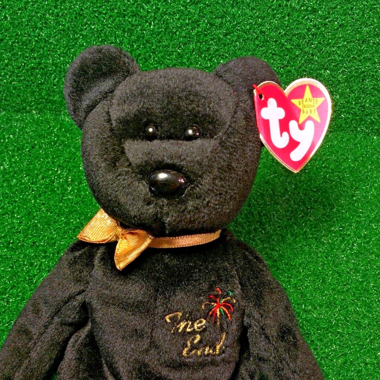 TY Beanie Baby The End 1999 Y2K Millennium Teddy Bear MWMT Etsy