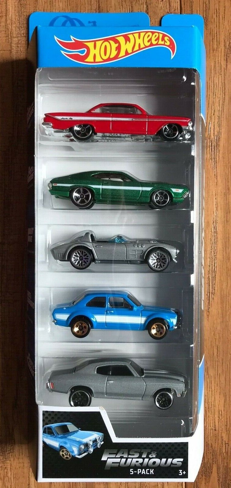 FAST & FURIOUS hot Wheels Set 5 pack Movie Collectibles cars Etsy