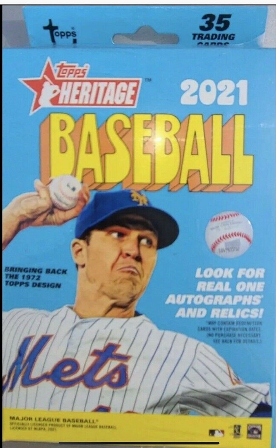 Topps Heritage Baseball EXCLUSIVE Factory Sealed HANGER Etsy