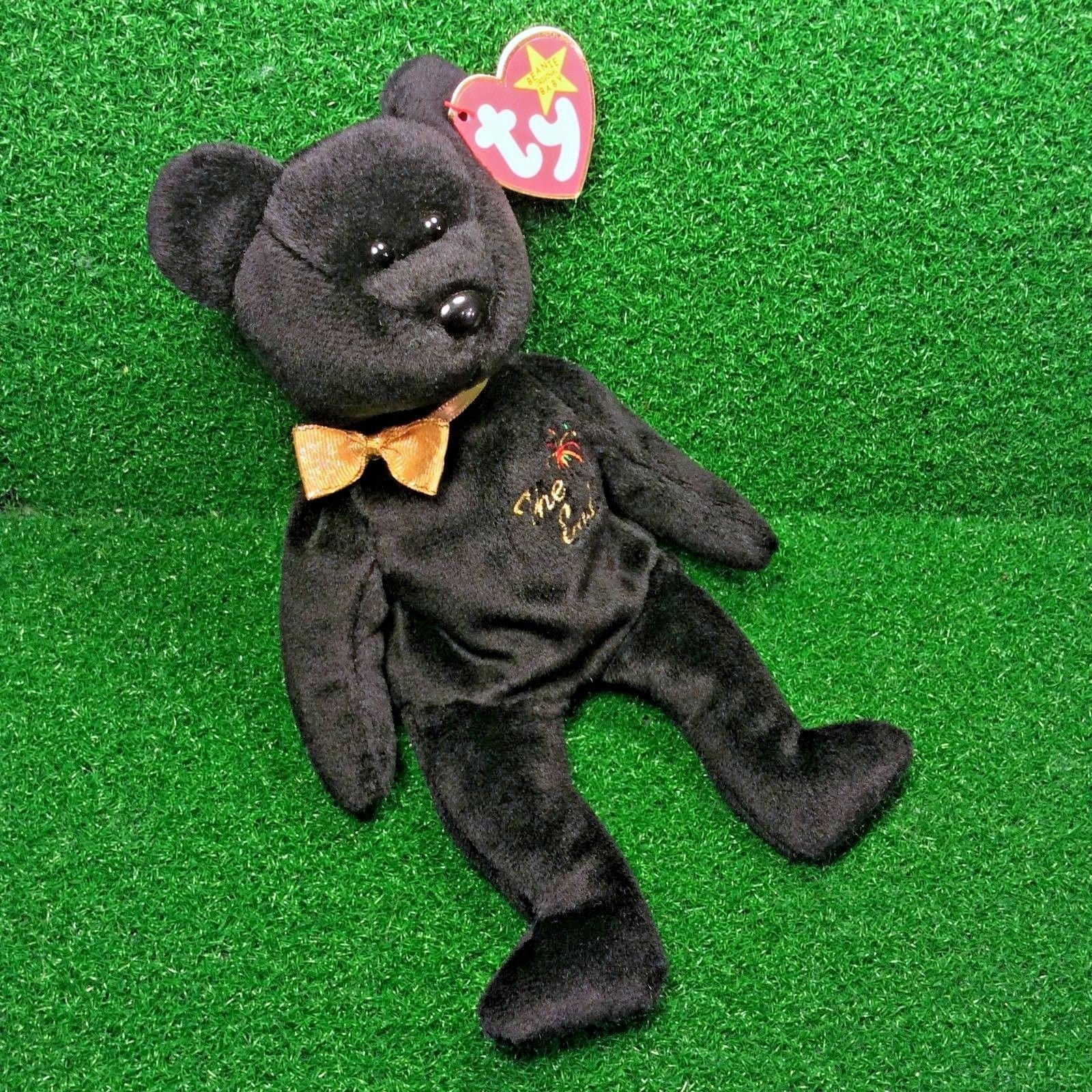 TY Beanie Baby The End 1999 Y2K Millennium Teddy Bear MWMT Etsy