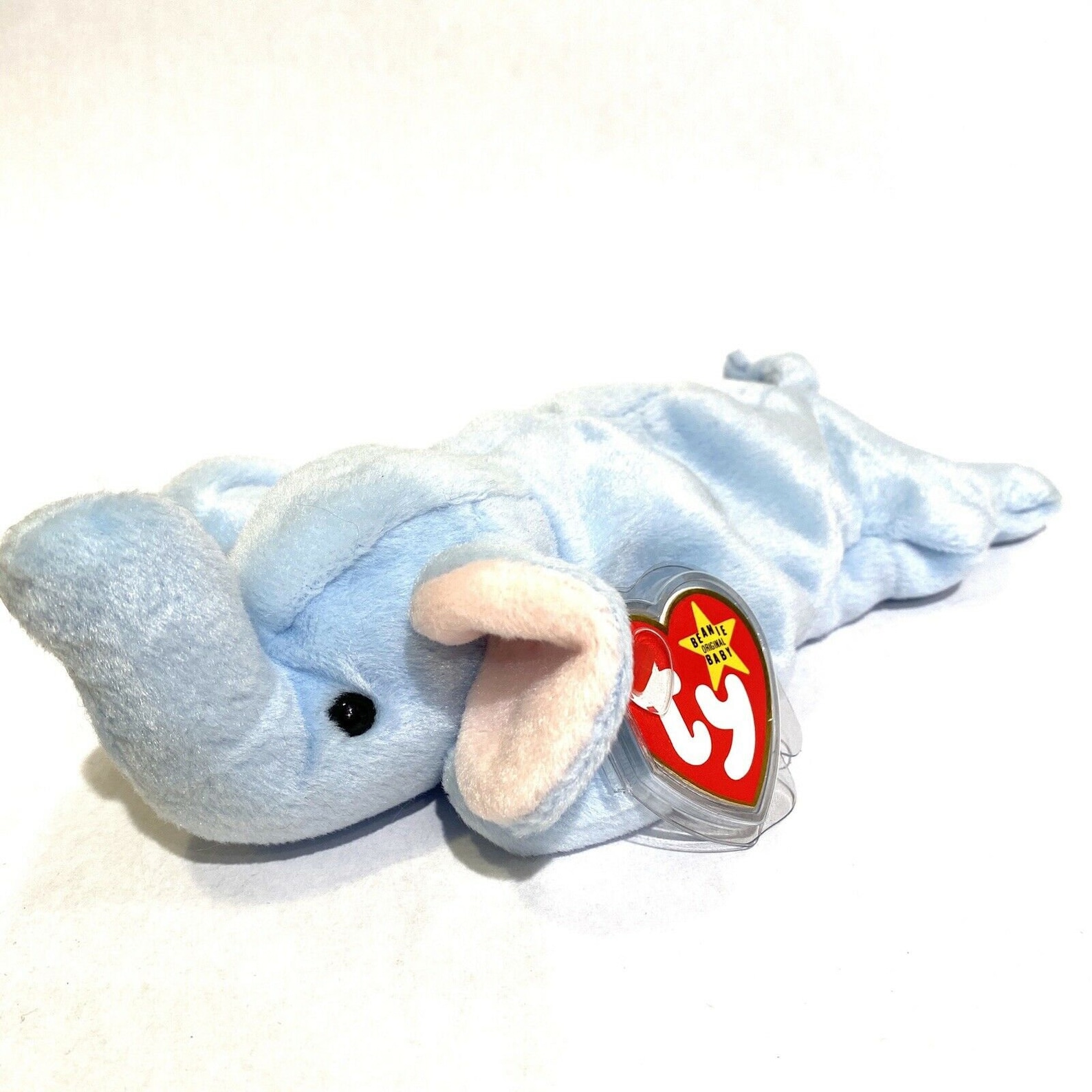 Ty Original Beanie Baby Peanut Elephant Plush Stuffed Animal Etsy