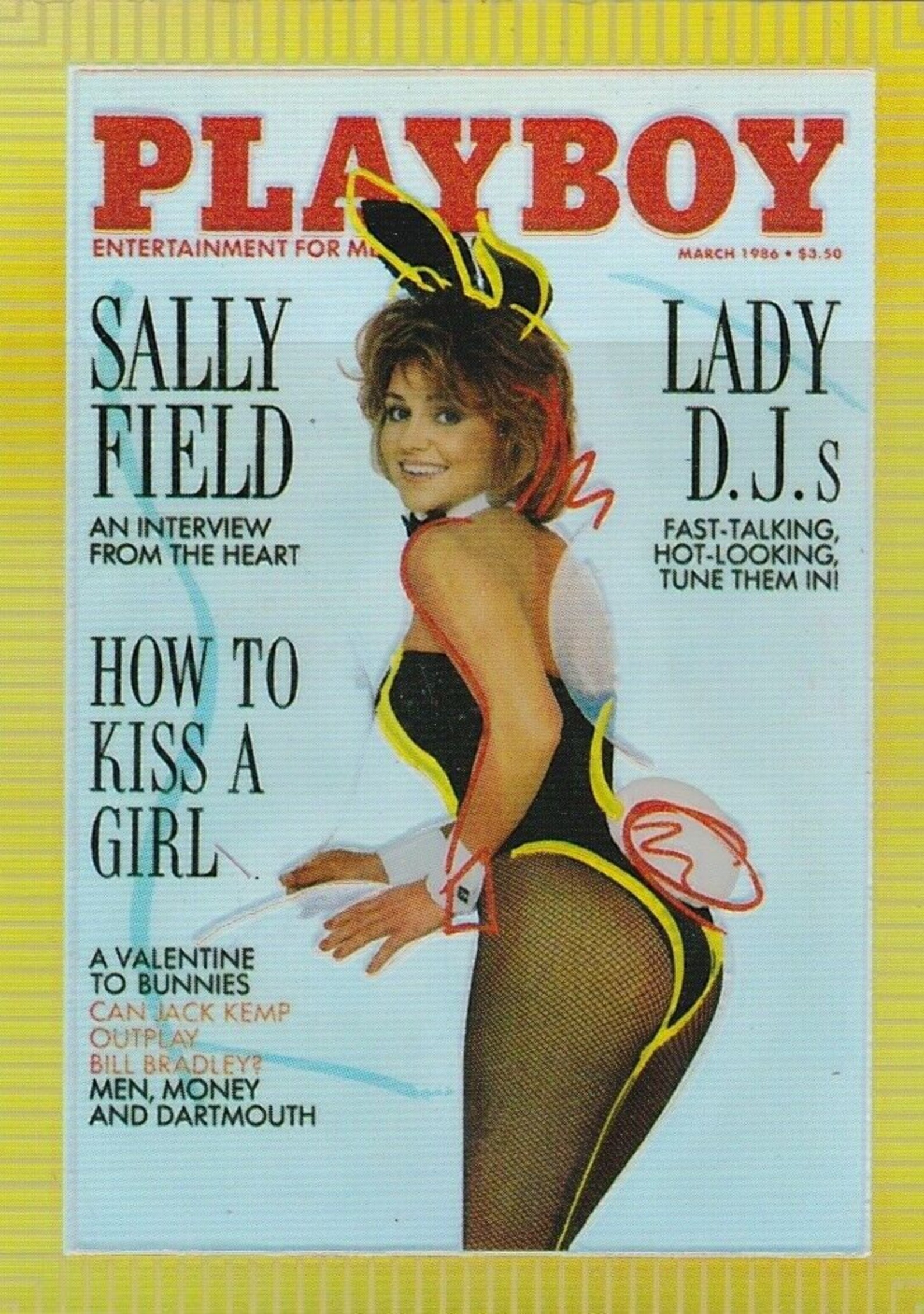 Playboy Magazine sally Field March 1986 Collector Etsy UK